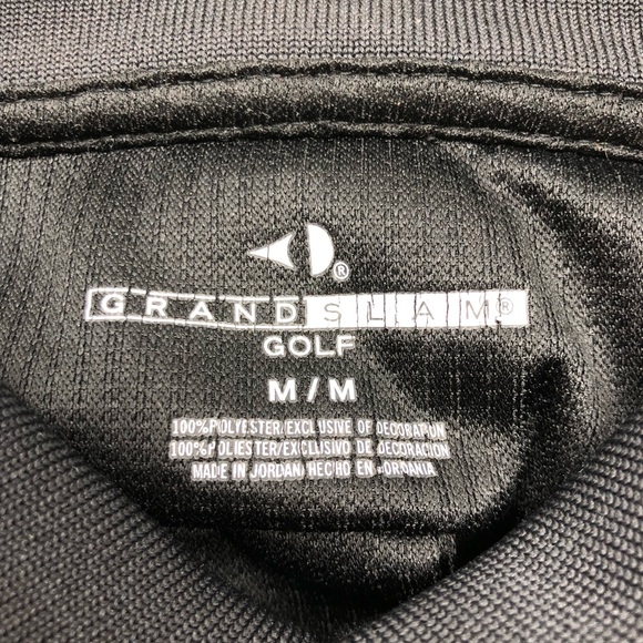 Grand Slam Off Course Textured Golf Polo (A) - Picture 3 of 6